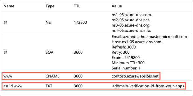 Custom Domain Verification ID